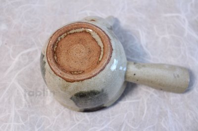 Photo2: Shigaraki Japanese tea pot kyusu sode pottery tea strainer 230ml