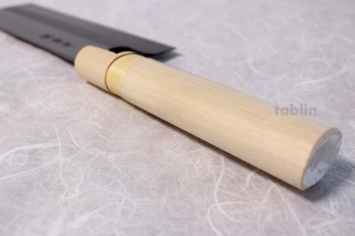 Photo3: SAKAI TAKAYUKI Japanese SOBA UDON Noodles kitchen knife steel zenko
