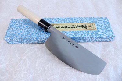 Photo3: SAKAI TAKAYUKI Japanese knife Honkasumi Yasuki white 2 steel Sushi kiri