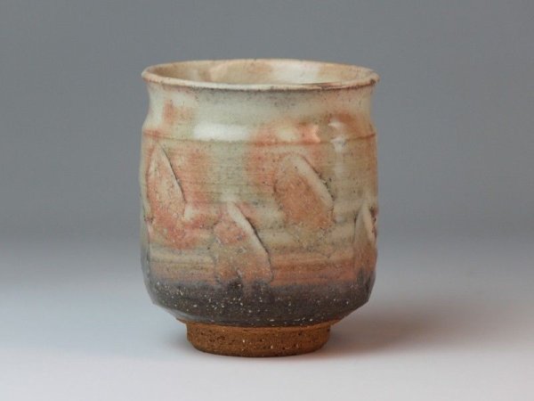 Photo10: Hagi yaki ware Japanese tea cup pottery gohonte mon Kohei Tanaka (10)