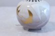 Photo4: Kutani Porcelain Japanese incense burner gold-silver crane H11cm (4)