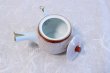 Photo4: Kutani Porcelain Japanese tea pot 500ml akaami red (4)
