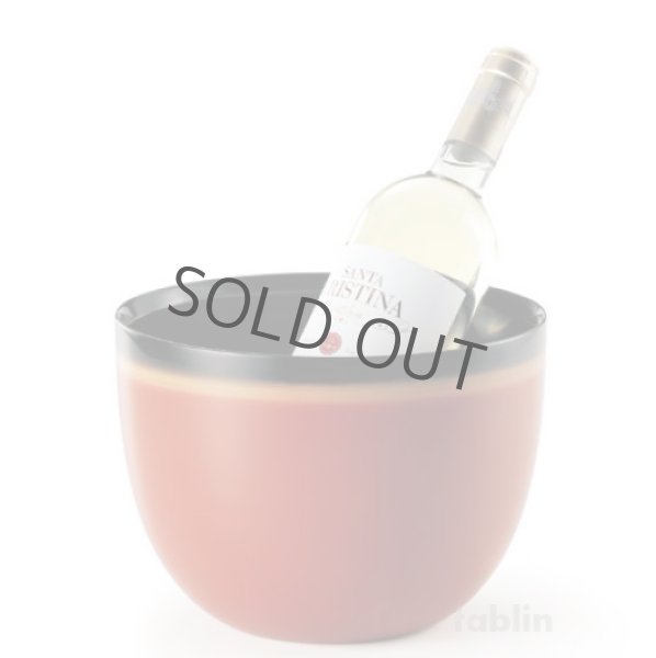 Photo1: Japanese Echizen Urushi lacquer Wine / Champagne Cooler / Bucket gradation D21cm (1)