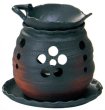 Photo10: Tokoname YT Japanese green tea aroma Incense Burner yutori kama hen H11.5cm (10)