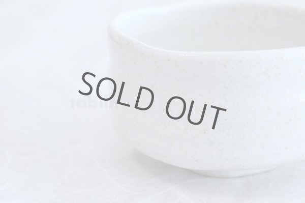Photo3: Mino ware Japanese pottery matcha chawan tea bowl toga kobiki shiro (3)