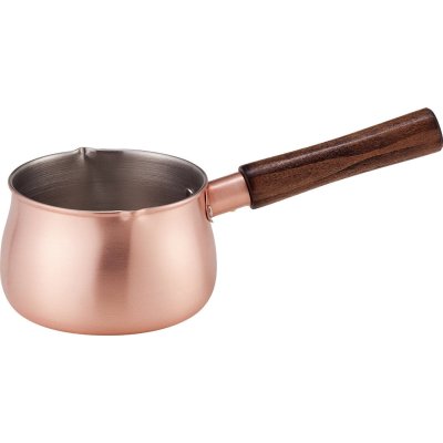 Photo2: Wahei Pure Copper Japanese Milk pan 750ml