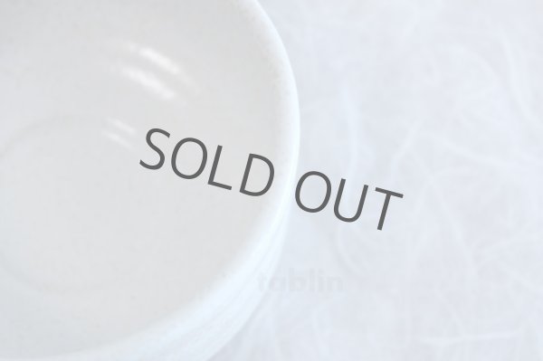 Photo4: Mino ware Japanese pottery matcha chawan tea bowl toga kobiki shiro (4)