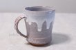 Photo3: Hagi yaki ware Japanese pottery mug coffee cup yusai 400ml (3)