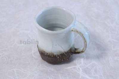 Photo1:  Mouse over image to zoom Hagi yaki ware Japanese pottery mug coffee cup Kashun Mukuhara 300ml