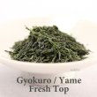 Photo1: High class Japanese green tea leaves Gyokuro Fresh top in Yame Fukuoka 90g (1)