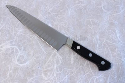 Photo2: Misono UX10 SWEDEN STAINLESS Kitchen Japanese Knife salmon dimple Gyuto chef