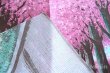 Photo4: Noren CSMO Japanese door curtain Sakura Allee pink 85 x 170cm (4)