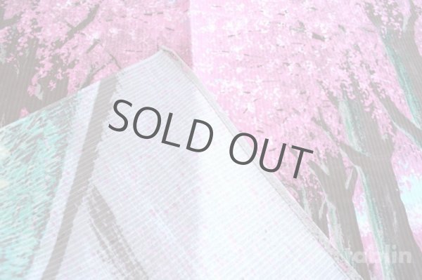 Photo4: Noren CSMO Japanese door curtain Sakura Allee pink 85 x 170cm (4)