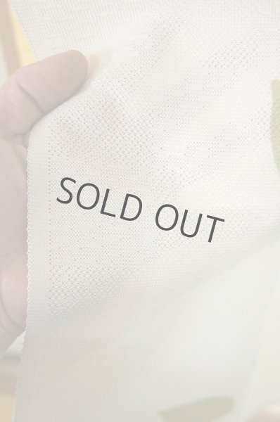 Photo2: Noren CSMO Japanese door curtain Leaf Leaf II white 85 x 170cm (2)