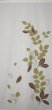 Photo1: Noren CSMO Japanese door curtain Leaf Leaf II white 85 x 170cm (1)