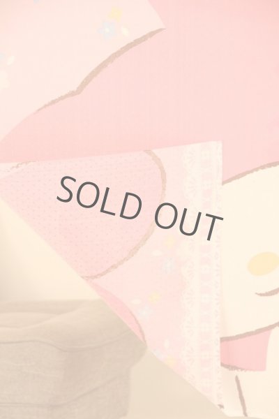 Photo3: Noren CSMO Japanese door curtain My melody pink 85 x 150cm (3)
