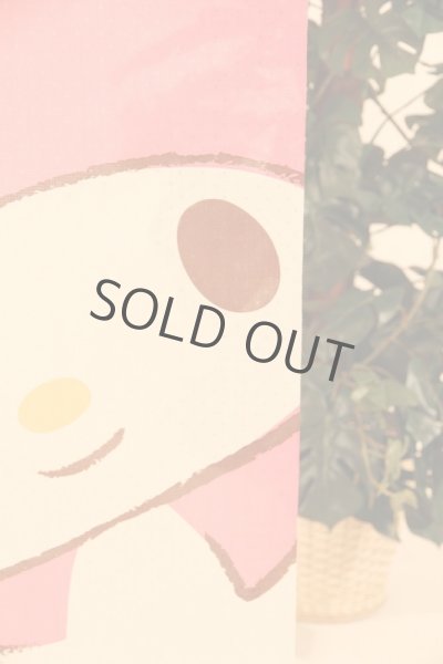 Photo2: Noren CSMO Japanese door curtain My melody pink 85 x 150cm (2)