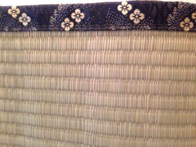 Photo3: Japanese rush grass tatami mat plum flower any size