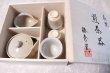 Photo2: Japanese tea set pot cups yusamashi Houhin himedo pottery tea strainer 200ml (2)