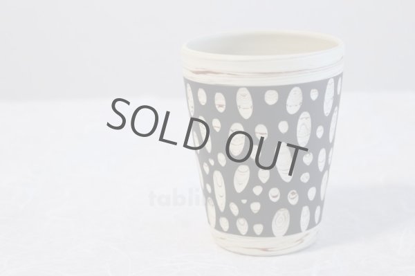Photo3: Tokoname Japanese pottery mug cup black Kenji kiln H10.5cm (3)
