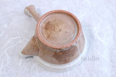 Photo3: Shigaraki pottery Japanese tea pot kyusu Usugesho pottery tea strainer 500ml