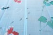 Photo3: Kyoto Noren MS Japanese door curtain Tsurukusa and Goldfishes green 84 x 148cm (3)
