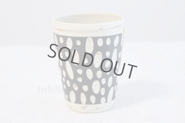 Photo2: Tokoname Japanese pottery mug cup black Kenji kiln H10.5cm (2)