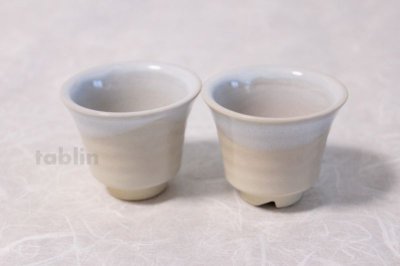 Photo1: Japanese tea set pot cups yusamashi Houhin himedo pottery tea strainer 200ml