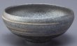 Photo2: Shigaraki pottery Japanese soup noodle serving bowl Ginsai line D140mm (2)