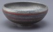 Photo9: Shigaraki pottery Japanese soup noodle serving bowl Ginsai red D140mm (9)