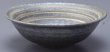Photo7: Shigaraki pottery Japanese soup noodle serving bowl Ginsai hira line D160mm (7)
