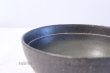 Photo5: Shigaraki pottery Japanese soup noodle serving bowl black sai D200mm (5)