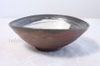 Photo3: Shigaraki pottery Japanese soup noodle serving bowl akane tawami D200mm (3)