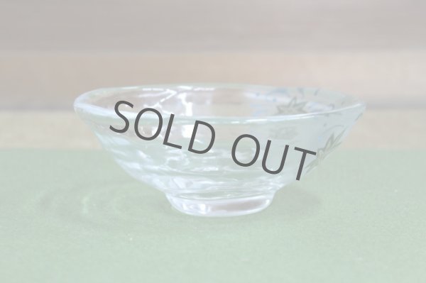 Photo2: Kiyomizu Kyoto Japanese matcha tea bowl hand craft glass chawan maple ryusui (2)