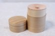 Photo1: Tea Caddy Japanese tea container Akita Magewappa sugi cedar C150g (1)