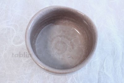 Photo1: Mino yaki ware Japanese tea bowl Momoyama tutu chawan Matcha Green Tea