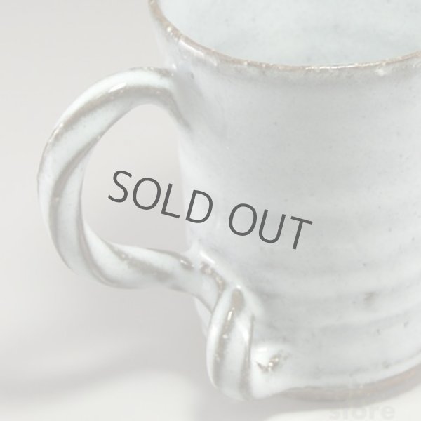 Photo5: Hagi Senryuzan climbing kiln Japanese pottery mug coffee cup tebineri  (5)