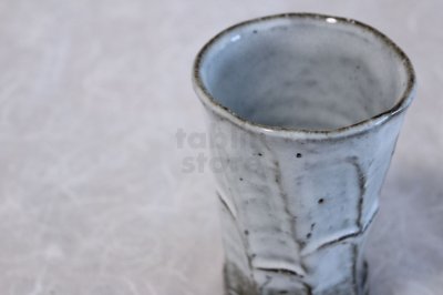 Photo3: Hagi Senryuzan climbing kiln Japanese pottery tumbler mentori cup  set of 2