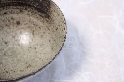 Photo2: Tokoname ware Japanese matcha tea bowl YT Masaya hai ash glaze