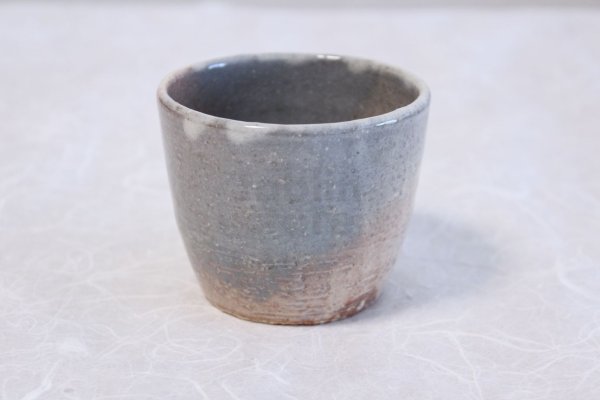 Photo5: Hagi Senryuzan climbing kiln Japanese pottery tumbler Sobachoko yohen set of 2 (5)