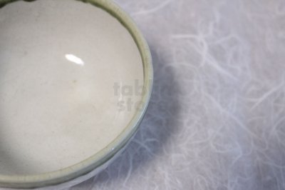 Photo2: Shigaraki pottery Japanese soup noodle serving bowl hisui D140mm