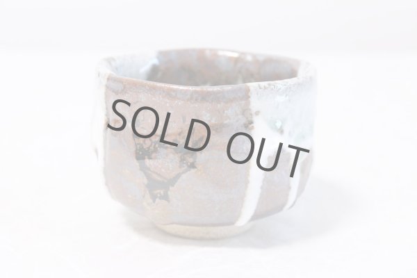 Photo2: Mino ware Japanese pottery matcha chawan tea bowl toga haikaburi noten (2)