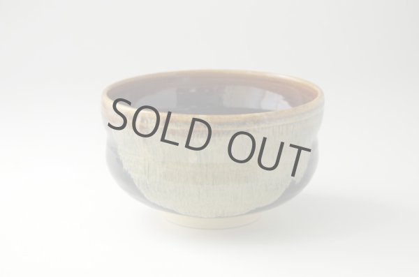Photo2: Arita porcelain Japanese matcha tea bowl chawan ameyu dojime dimple kanzan (2)