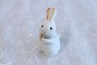 Photo5: Shigaraki pottery Japanese doll rabbit Carrot H130mm (5)