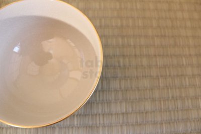 Photo1: Kutani yaki ware tea bowl Honkin Hanazume Taiga chawan Matcha Green Tea Japanese