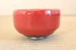 Photo2: Tokoname ware Japanese matcha tea bowl chawan red glaze seito (2)