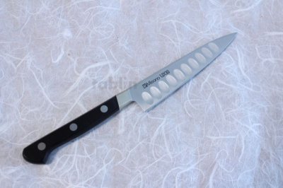 Photo2: Misono UX10 SWEDEN STAINLESS Kitchen Japanese Knife salmon dimple Paring petty