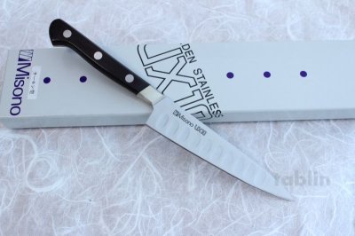 Photo3: Misono UX10 SWEDEN STAINLESS Kitchen Japanese Knife salmon dimple Paring petty