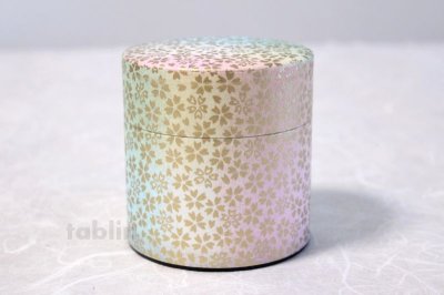 Photo3: Tea Caddy Matcha soroe stainless container matcha furui kan