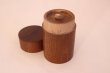 Photo10: Japanese Tea Caddy container Pagoda Tree wood Hokkaido handcrafted any size (10)